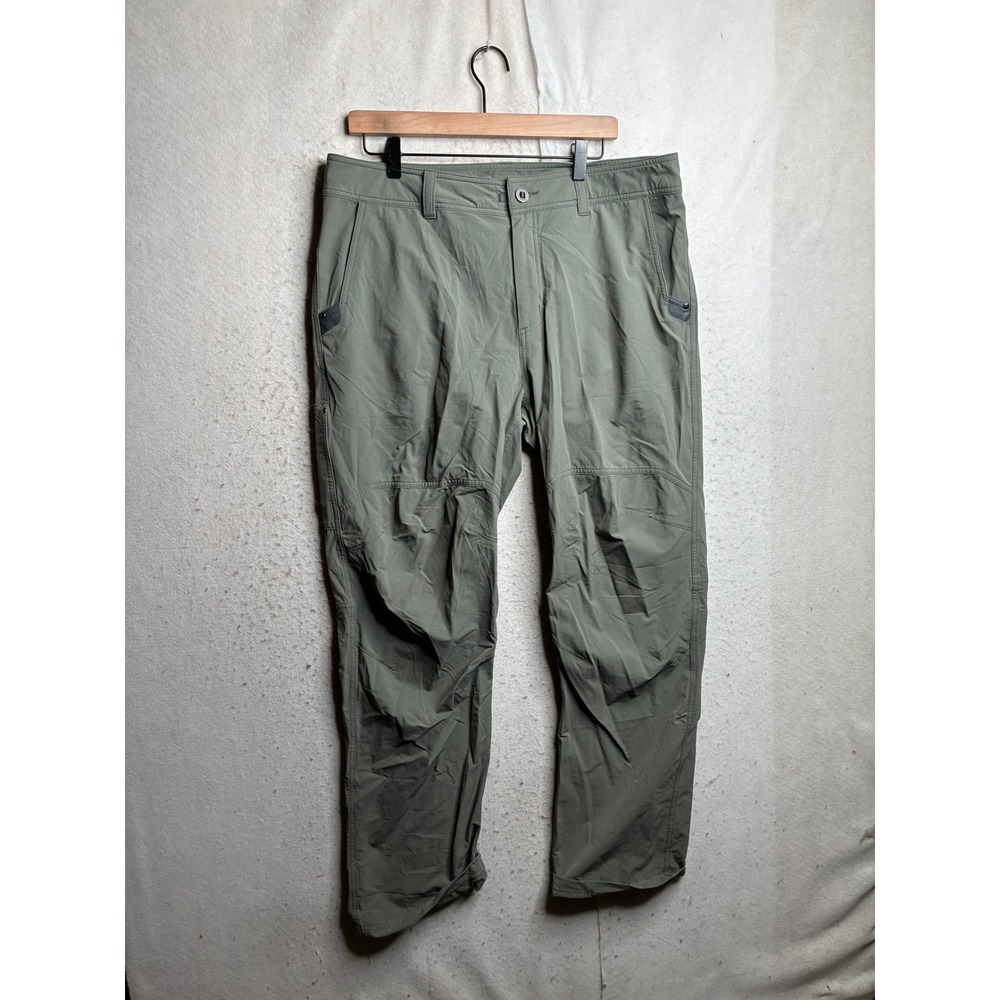 Sitka Gear Mens 38R Technical Hiking Hunting Pants Sage Green Stretch Nylon